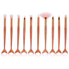 10x Augenbrauenpinsel-Set Faser 4#