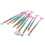 10Pcs Fiber Eye Shadow Brush Set 3# 2