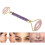 Natürlicher Jade-Roller-Gesichts-Massagegerät Rose Amethyst 4