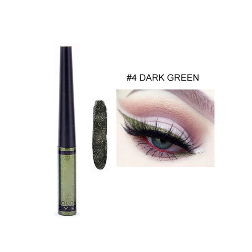 Wasserdichter Flüssig-Eyeliner Bleistift #04 Dunkelgrün 1