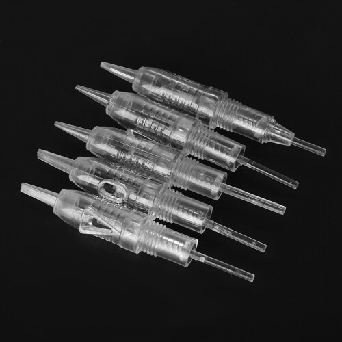 5Pcs Eyebrow Tattoo Cartridge Rotary Microblading Pen Needle 2