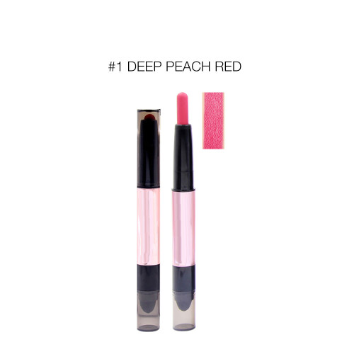 Doppelspitzen-Matte-Lipgloss, wasserfest, langhaltend #1