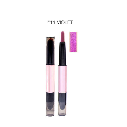 Doppelspitzen-Matte-Lipgloss, wasserfest, langhaltend #11