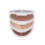 5-farbiger matte Glitzer-Puder für Rouge 1