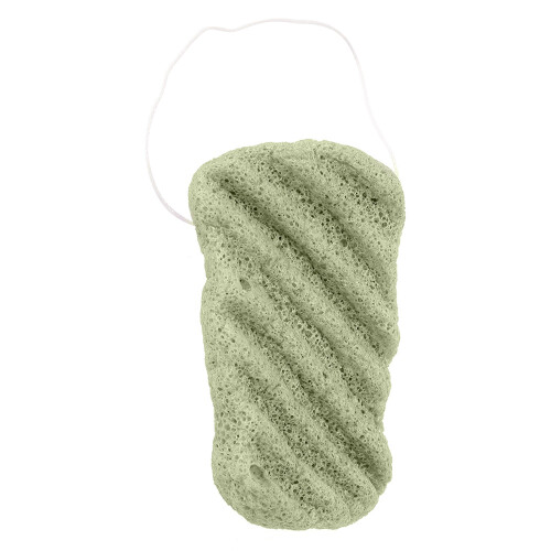 Groot Formaat Konjac Wrijflichaam Lang Golf Natuurlijk Droog 04#