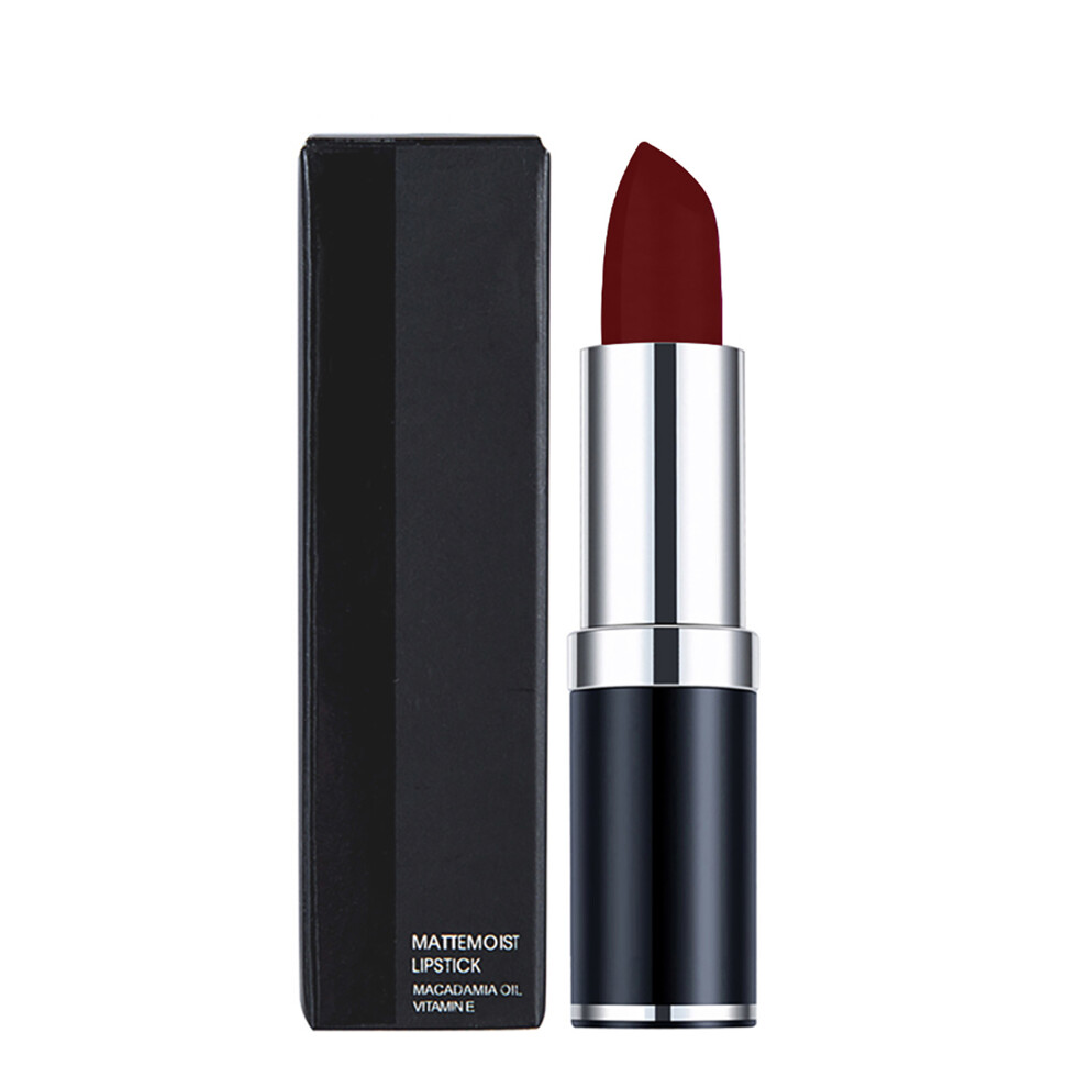 HANDAIYAN 12 Color Matte Waterproof Lipstick Long Lasting Velvet (4#)