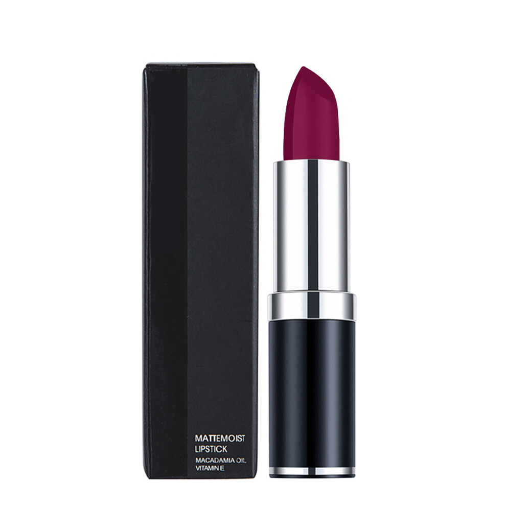 HANDAIYAN 12 Color Matte Waterproof Lipstick Long Lasting Velvet (2#)