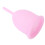 Coppa Mestruale Silicone Rosa L Senza Perdite 3