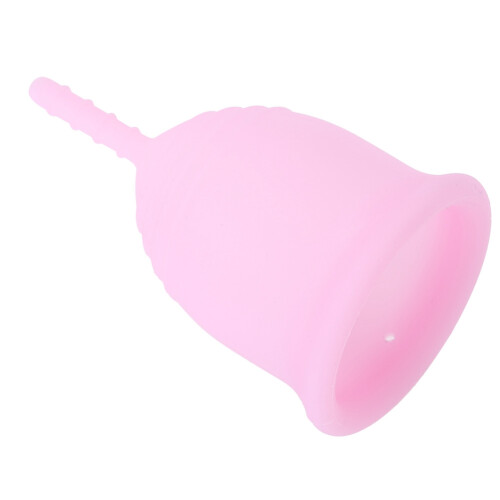 Coppa Mestruale Silicone Rosa L Senza Perdite 2