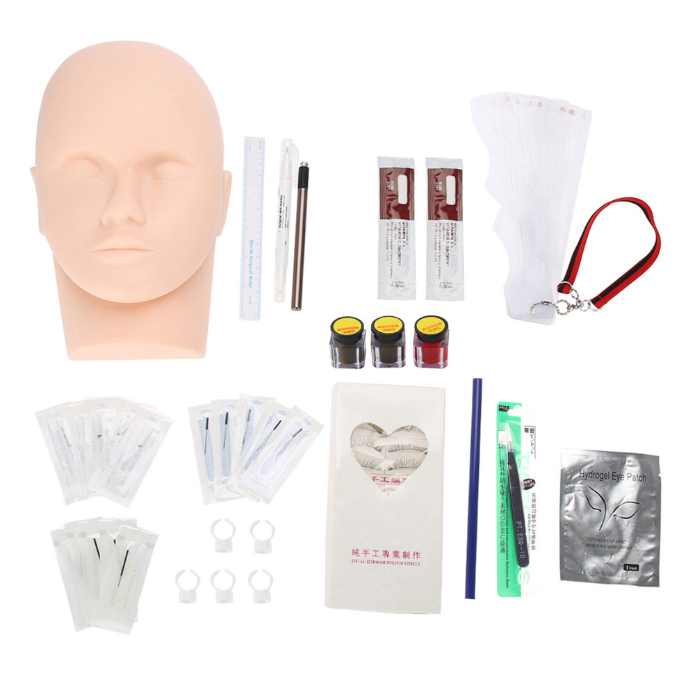 Pro Skin Art Tattoo Eyebrow Practice Needle Kit