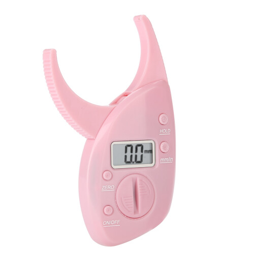 Roze digitale huidvetcaliper 2