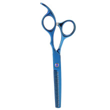 Professionelle Haarschneidenschere für Hunde Blau Ausdünnen
