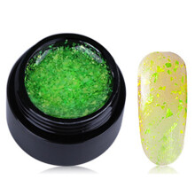 8ML Schneeflocken Glanz UV-Nagellack Grün
