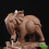 Cute Elephant Backflow Incense Burner Ceramic Incense Holder for Decor 4