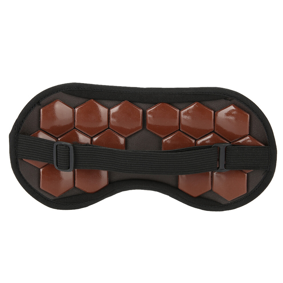 Natural Jade Germanium Eye Mask Magnet Therapy Sleeping Eyeshade