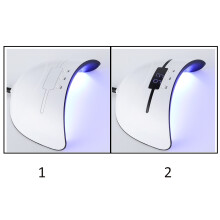 36W UV-Nageltrockner mit 12 LEDs & Timer - USB
