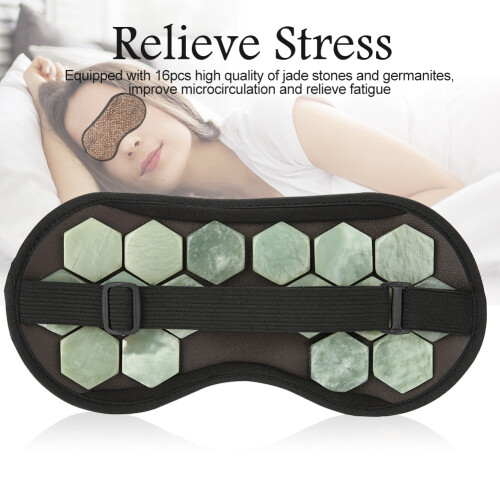 Maschera Occhi Terapia Pietra di Giada 1