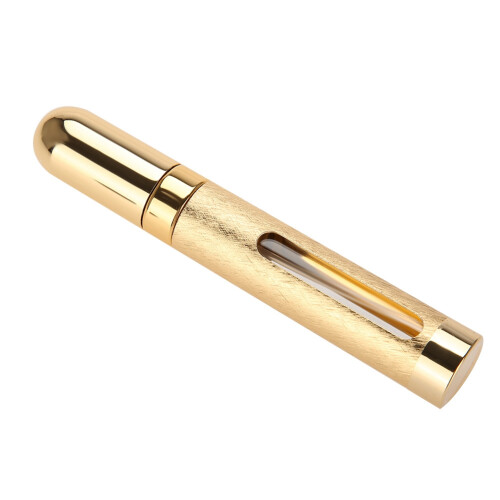 12ml Mini Glas Parfümzerstäuber Flasche Gold 2