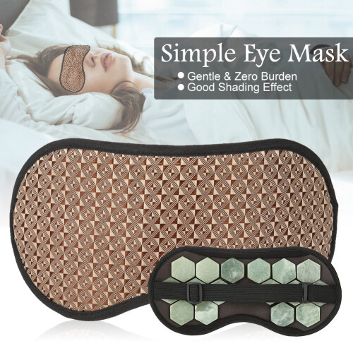 Maschera Occhi Terapia Pietra di Giada 2
