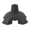 Gummibasis mit Cane-Spitze, selbststehend, rutschfest 19mm 4