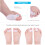 1 Paar Hallux Valgus Splitter Silikon Gel 4