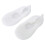 1 Pair Silicone Anti-Cracking Foot Protector White L 1