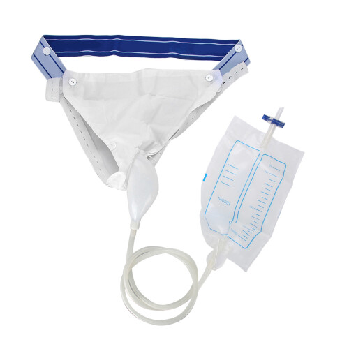 Silikon-Urinal mit Katheterbeutel für Senioren 1