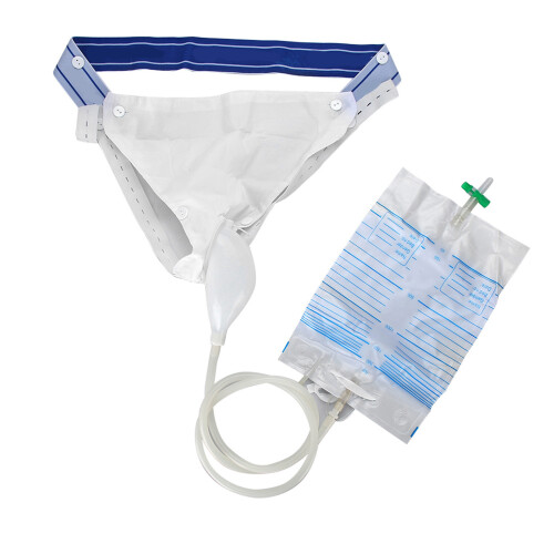 Silikon-Urinal mit Katheterbeutel für Senioren 2