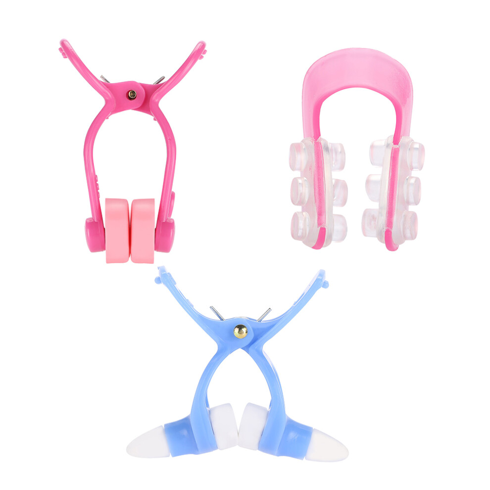 3pcs Nose Shaper Massager Clip for Beauty Nose Up Correction