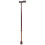Anti Slip Alloy Cane 10 Level Height Adjustable Copper 1