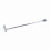 Anti Slip Alloy Cane 10 Level Height Adjustable Silver 4