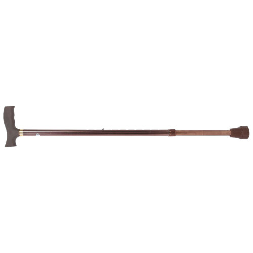 Anti Slip Alloy Cane 10 Level Height Adjustable Copper 1