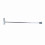Anti Slip Alloy Cane 10 Level Height Adjustable Silver 3