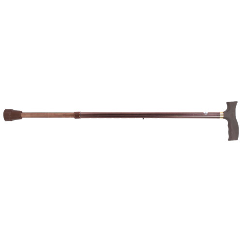 Anti Slip Alloy Cane 10 Level Height Adjustable Copper 2