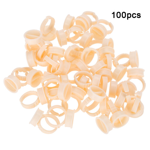 100x Augenbrauen-Tattoo-Ringcup Microblading Pigmenthalter L 1