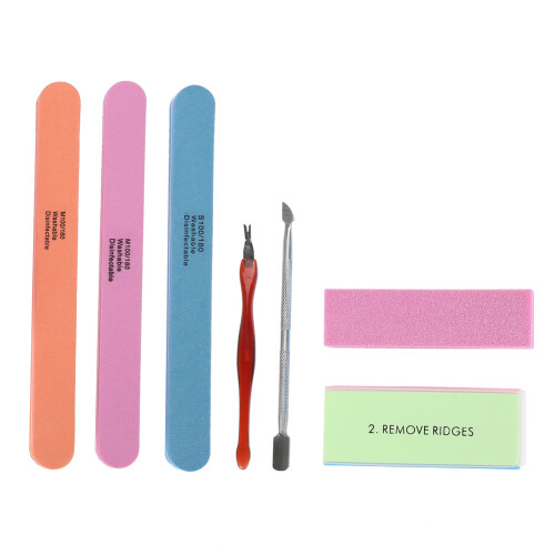Manicure Set Nagelvijlen Buffer 1