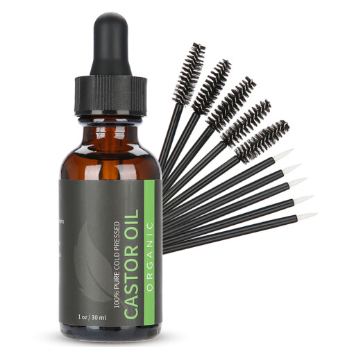 MELAO Wimpern- & Augenbrauenserum mit Rizinusöl 1