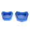 6pcs Dental Plaster Base Mold Kit Set 5