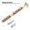 Penna Tattoo Microblading Labbra Oro Rosa 5