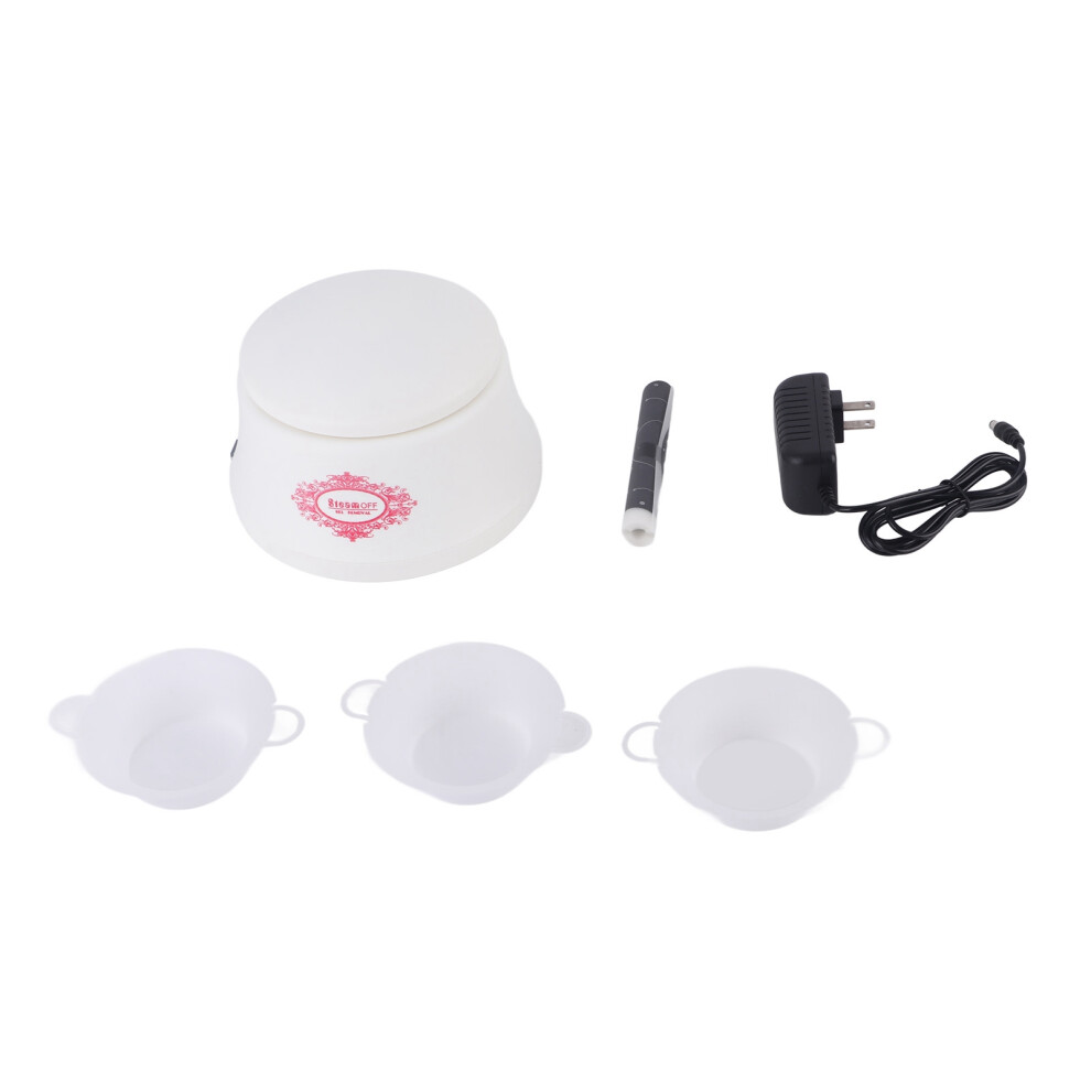White Nail Polish Remover Steamer Machine Manicure Tool 110-240V