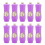 10x Etwas Lippenstiftbehälter Royal Style Lila 1