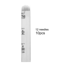 U-Shaped Microblading Needle 10pcs 12Pins