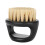 Spazzola Barba Manico Nero Capelli Bianchi 2