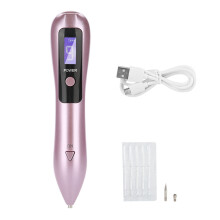 Portable LCD Dot Mole Freckle Removal Pen Beauty Skin