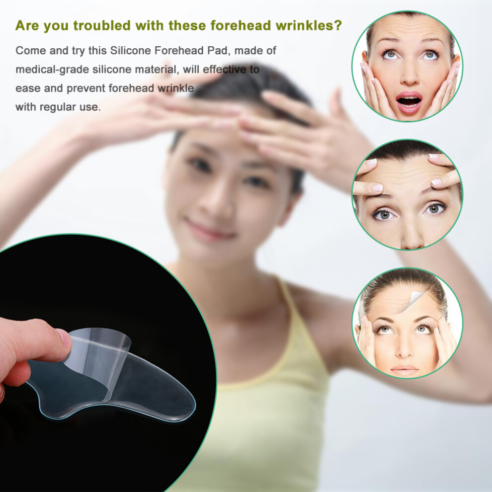Anti Wrinkle Facial Pad Set Reusable Silicone Mask