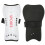 Wit Kinder Voetbal Shin Pads met Verstelbare Band 3