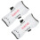 Wit Kinder Voetbal Shin Pads met Verstelbare Band 2