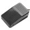 Zwart schuin voetpedaal, antislip, compact 2