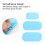 3PCs Hydrogel Pad High Adhesion Exercise Gel Stickers Replacement 4