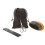 Set barba acciaio inossidabile con spazzola 5
